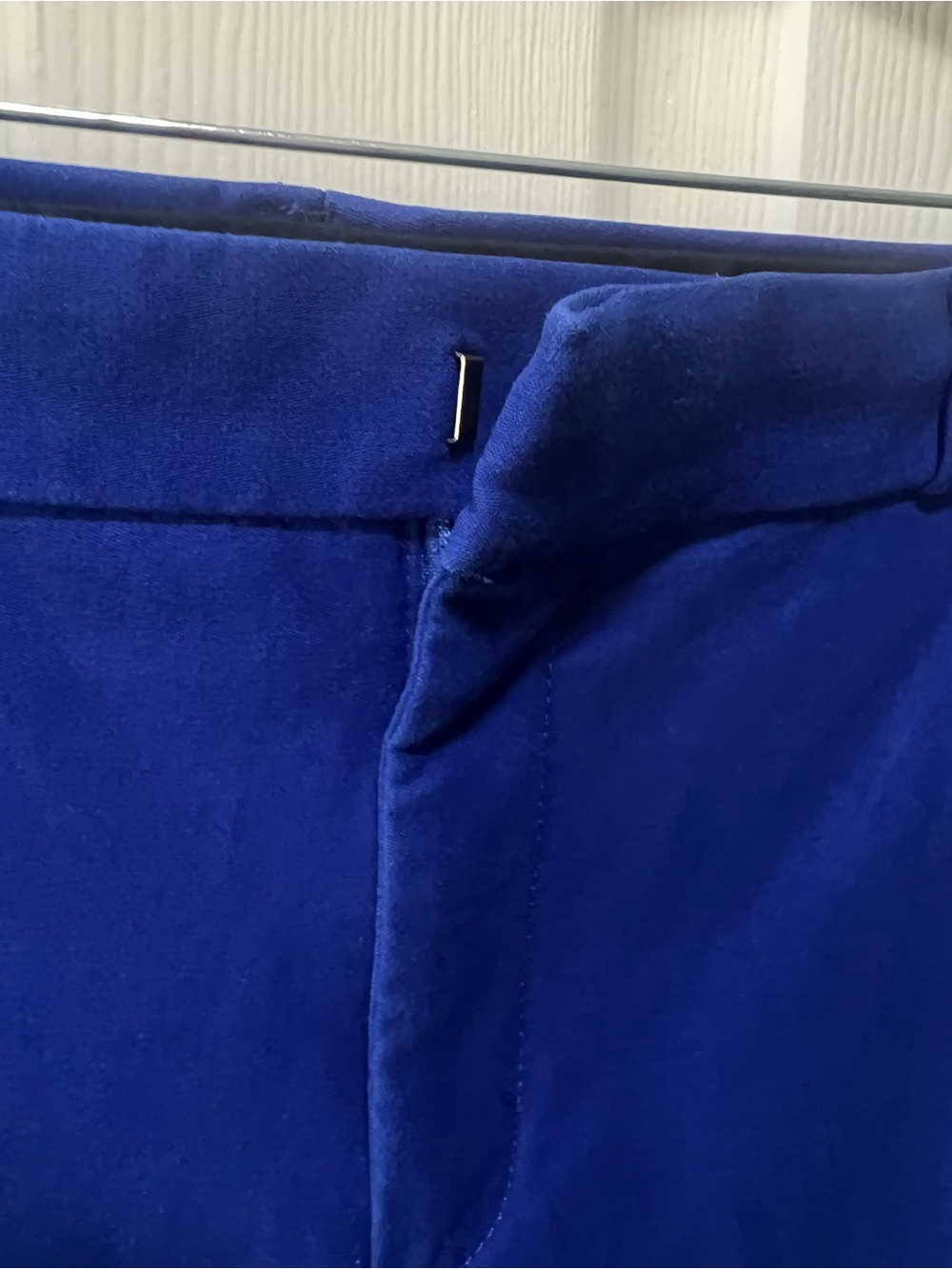 Banana Republic Ryan Royal Blue Straight Leg Dress Pants Size 12 - Picture 7 of 12